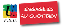 Logo FSU Engagé·es au quotidien